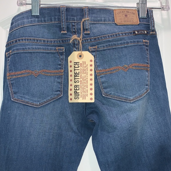 LUCKY BRAND SIZE 00 NWT CHARLIE CAPRI JEANS - Picture 7 of 10
